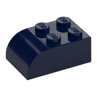 Brick Curved 2 × 3 Dark Blue