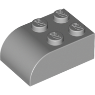 Bogenstein 2 × 3 Hellblaugrau