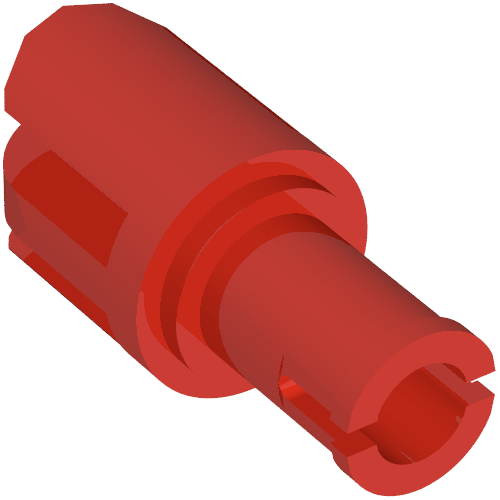 Arm Piece with Pin, 3 Fingers Red