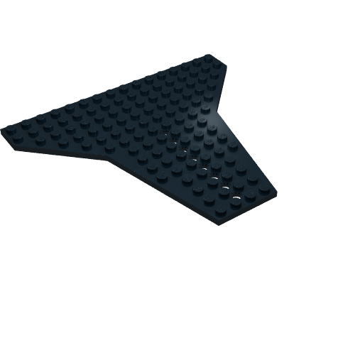 Wedge, Plate 16 × 14 Shuttle in Black