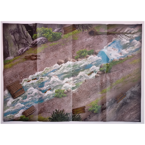 Playmat, Mountain Police, River [Keine Farbe/Beliebige Farbe]