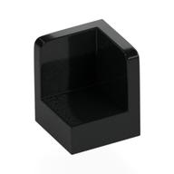 Panel 1 × 1 × 1 Corner Black