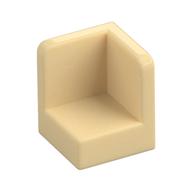 Panel 1 × 1 × 1 Corner Tan