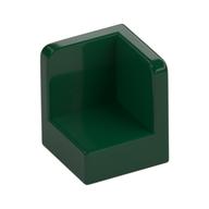 Panel 1 × 1 × 1 Corner Dark Green