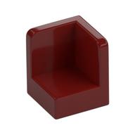Panel 1 × 1 × 1 Corner Dark Red