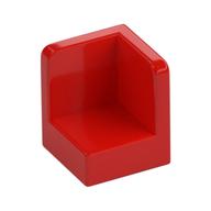 Paneel 1 × 1 × 1 Ecke Rot