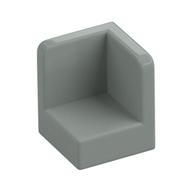 Panel 1 × 1 × 1 Corner Light Gray