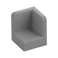 Panel 1 × 1 × 1 Corner Light Bluish Gray