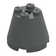 Cone 3 × 3 × 2 Dark Bluish Gray