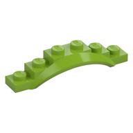 Wheel Arch, Mudguard, 1 1/2 × 6 × 1 [Arch Extended] Lime