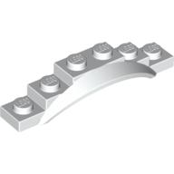 Wheel Arch, Mudguard, 1 1/2 × 6 × 1 [Arch Extended] Dunkelrot