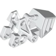 Large Figure Foot, with Ball Joint Socket with Flat Top 3 × 6 × 2 1/3 Weiß