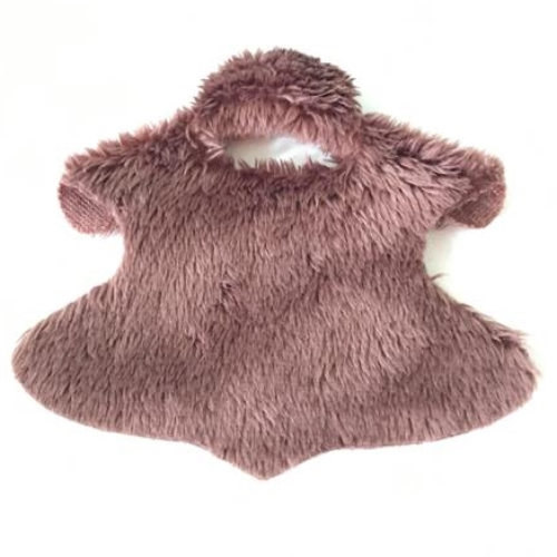 Duplo Bearskin with Neck Opening Dark Brown