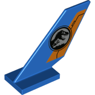 Tail Shuttle with Jurassic World Logo Blau