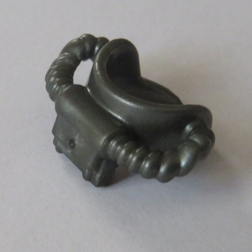 Minifig Neckwear Breathing Apparatus (Cad Bane) Pearl Dark Gray