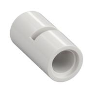 Technic Pin Connector Round [Slotted] Weiß
