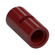 Technic Pin Connector Round [Slotted] Dunkelrot