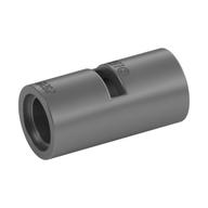 Technic Pin Connector Round [Slotted] Metallic Silver