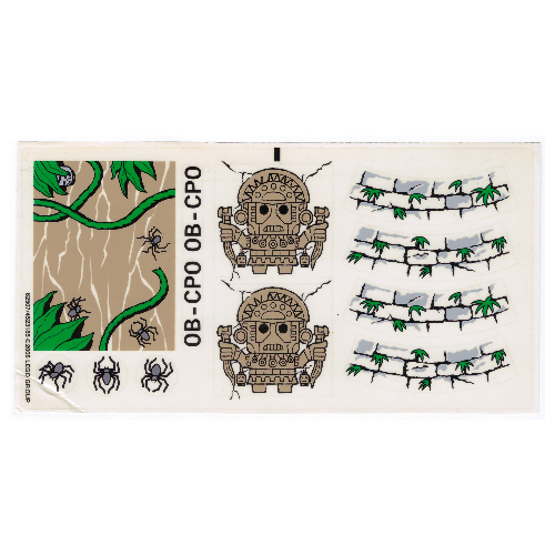 Sticker Sheet for Set 7623-1 [No Color/Any Color]