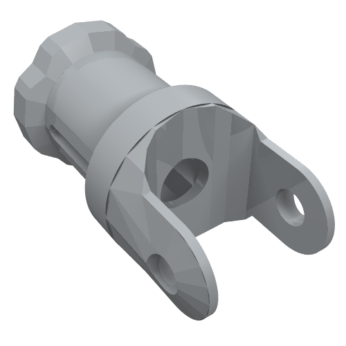 Technic, Universal Joint, 3L Light Bluish Gray
