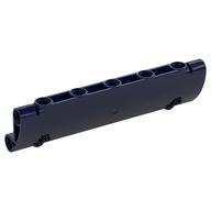 Technic Panel Curved 11 × 3 with 2 Pin Holes through Panel Surface Dark Blue