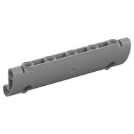 Technic Panel Curved 11 × 3 with 2 Pin Holes through Panel Surface Hellblaugrau