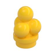 Food Ice Cream Scoops Yellow