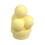 Food Ice Cream Scoops Leuchtendes Hellgelb