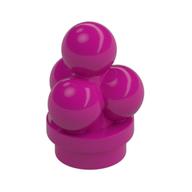 Food Ice Cream Scoops Magenta