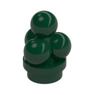 Food Ice Cream Scoops Dark Green