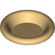 Equipment Dish / Plate / Bowl 3 × 3 [Plain] Chrome Gold