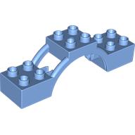 Duplo Brick Arch 2 × 8 × 2 with Support Medium Blue