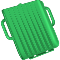 Duplo Airplane Cargo Door with Two Handles Grün