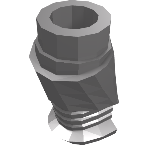 Arm / Mech / Blaster Flat Silver