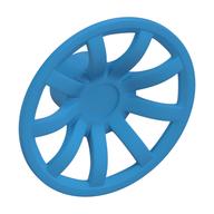 Wheel Cover 9 Spoke - 24mm D. Dunkelazur