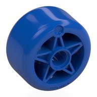 Wheel 24 × 20 with Blue Tire Pattern Blue