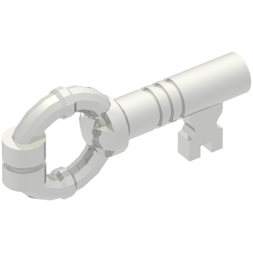 Equipment Key Chrome Silver