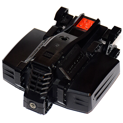 Battery Box / Receiver Unit, RC Race Buggy, without Auxiliary Output Schwarz