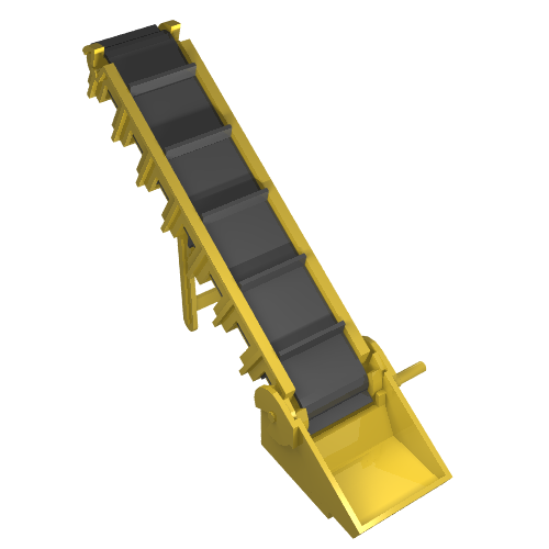 Conveyor Belt (Complete Assembly) Gelb