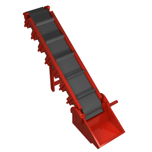 Conveyor Belt (Complete Assembly) Red