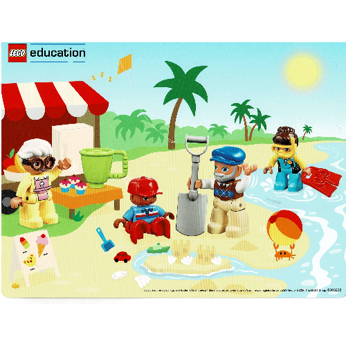 Inspiration Card, Set 45030-1, Beach/Hospital [Keine Farbe/Beliebige Farbe]