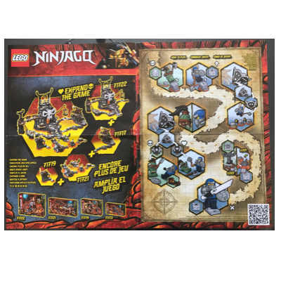 Game Board, Ninjago: Master of the Mountain in [Keine Farbe/Beliebige Farbe]