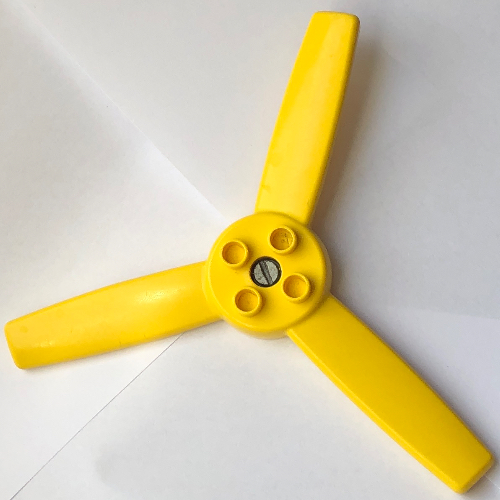 Duplo Rotor 3 Blade for Large Helicopter (Propeller) Gelb
