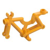 Fahrradrahmen, ohne Lenker in Leuchtendes Hellorange