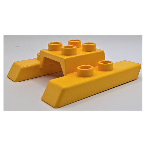 Duplo Helicopter Skids Small Gelb