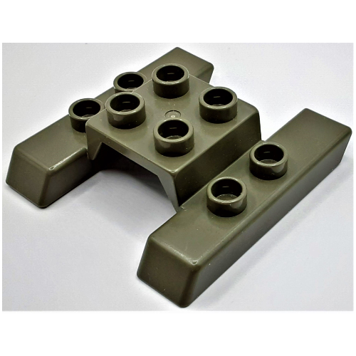 Duplo Helicopter Skids Small Dark Gray
