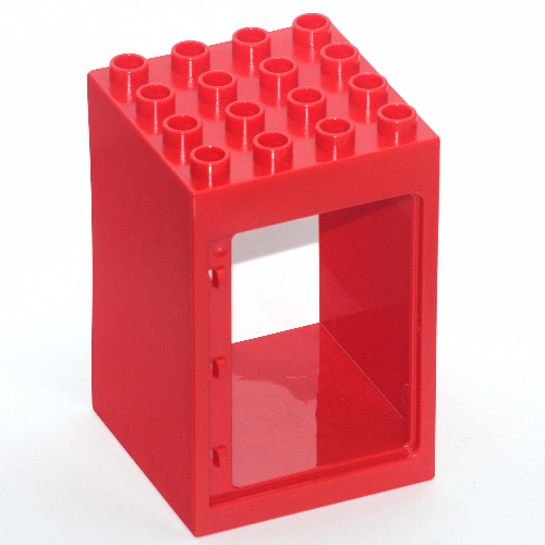 Duplo Building Door Frame / Entryway 4 × 4 × 5 Red