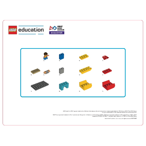 Instructions, CARGO CONNECT Discover Build Card C [No Color/Any Color]