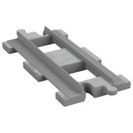 Duplo Schiene 4 × 8 gerade Hellblaugrau