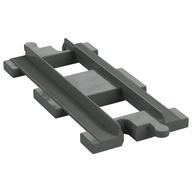Duplo Train Track 4 × 8 Straight Dark Gray